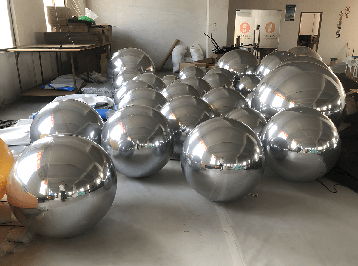 Big Shiny Inflatable Ball