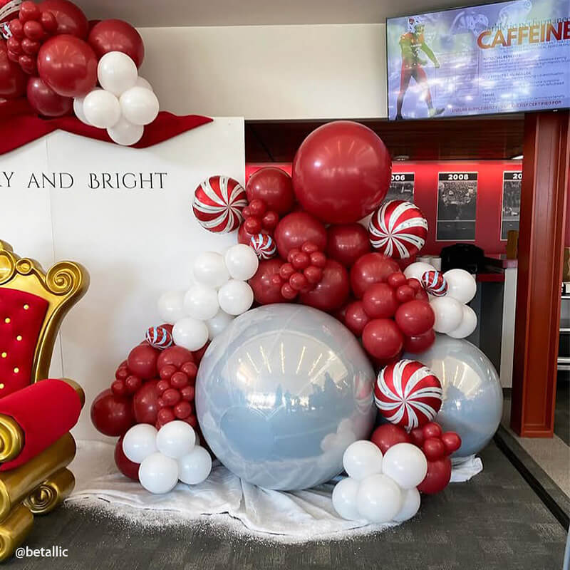 Bundle Sale: White Big Shiny Inflatable Ball