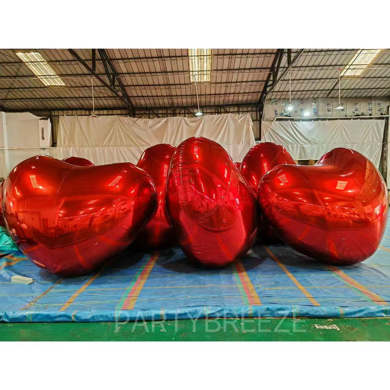 Inflatable Giant Shiny Heart