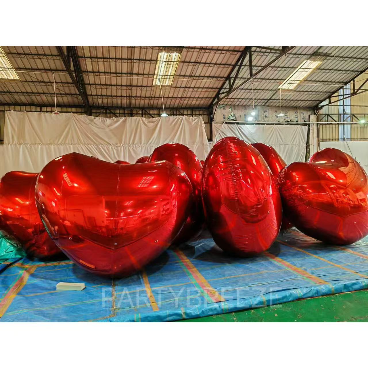 Inflatable Giant Shiny Heart