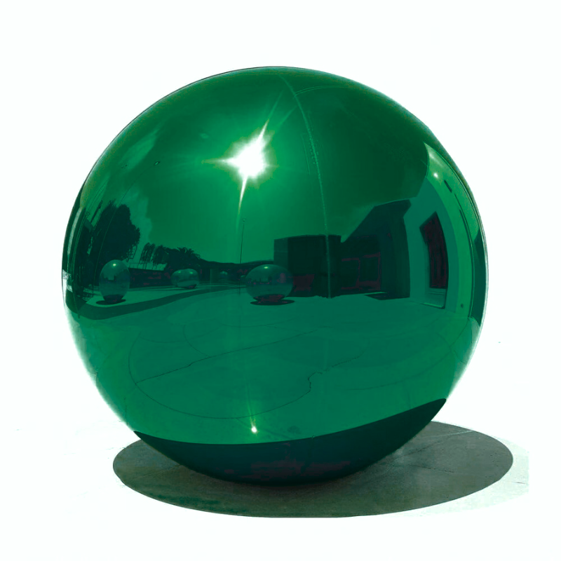 Dark Green-Big Shiny Inflatable Ball